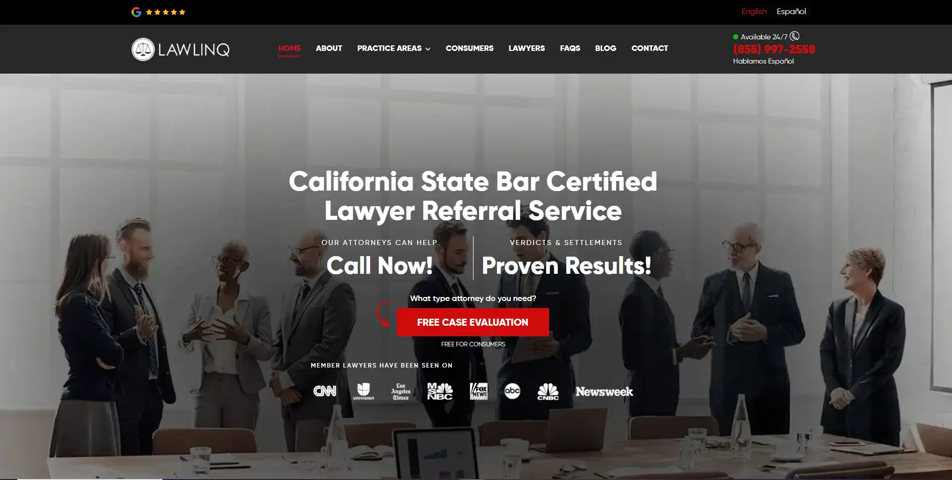 Lawlink home-screen project