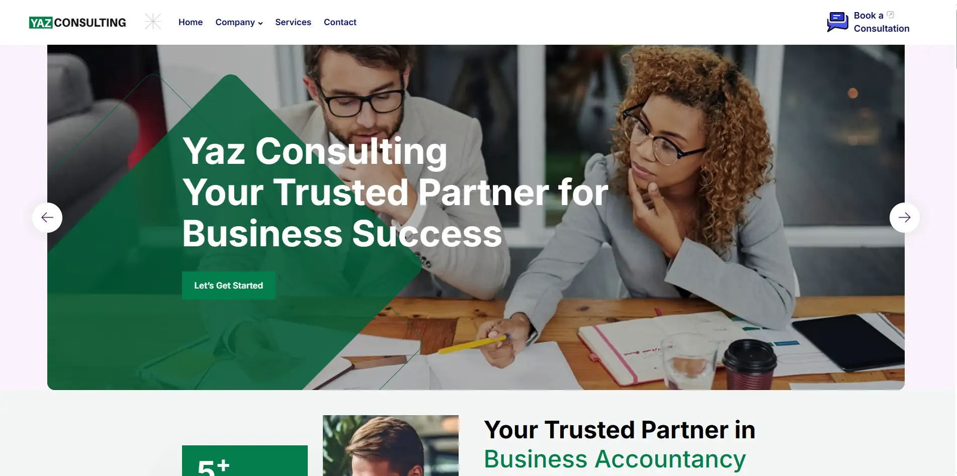 Yazconsulting screen